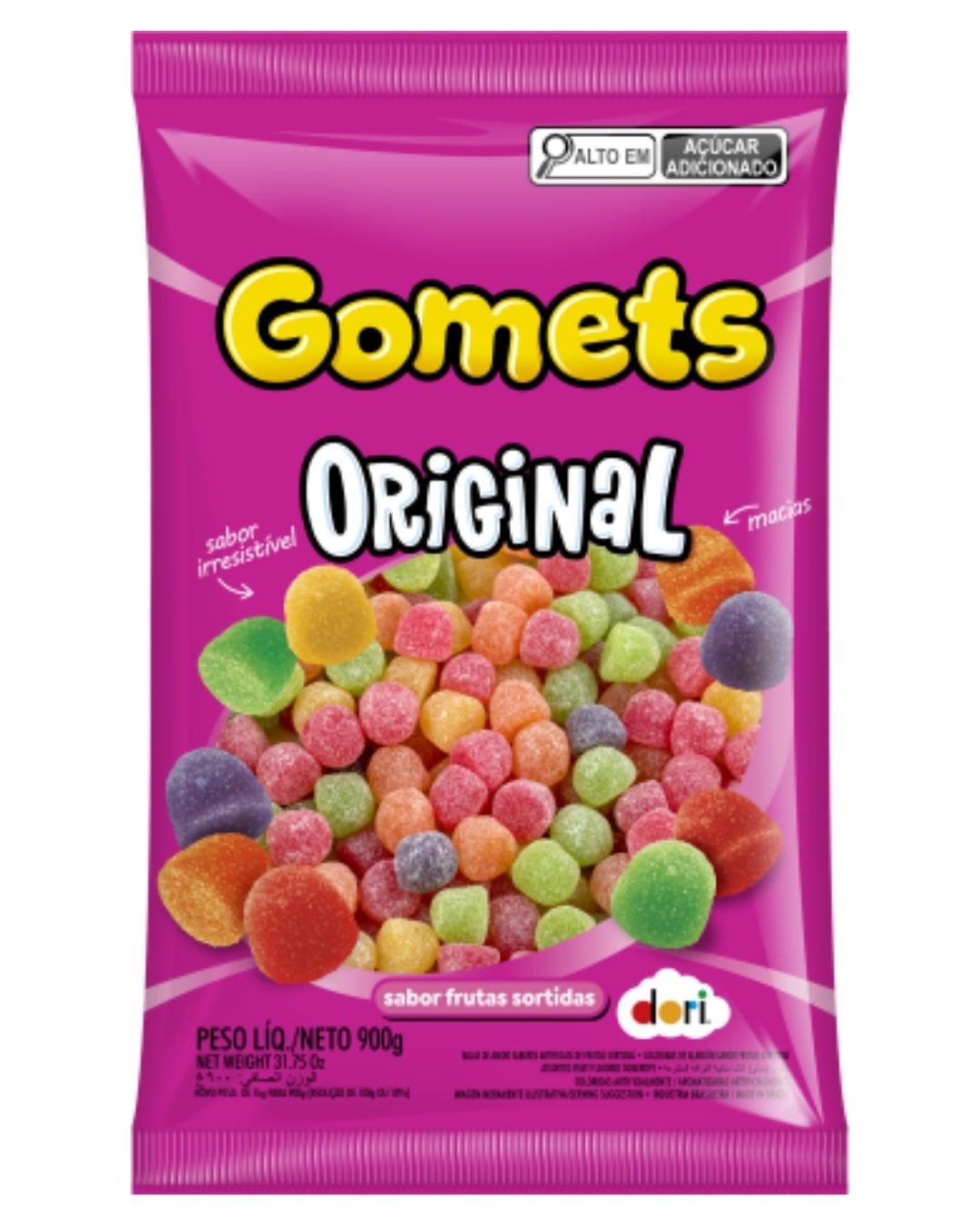 BALA GOMA GOMETS SINO DORI 900G