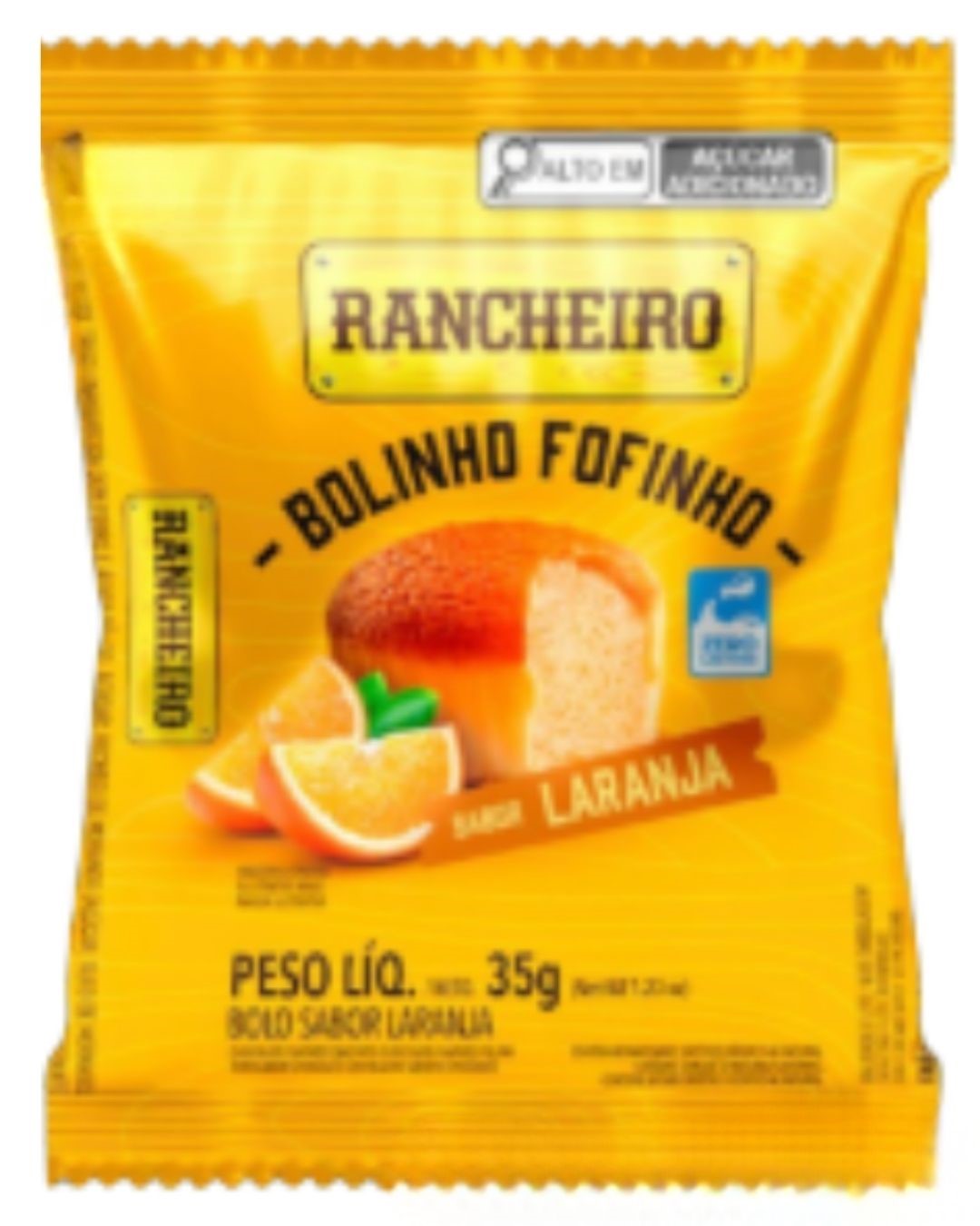 RA BOLINHO RANCHEIRO LARANJA 35G