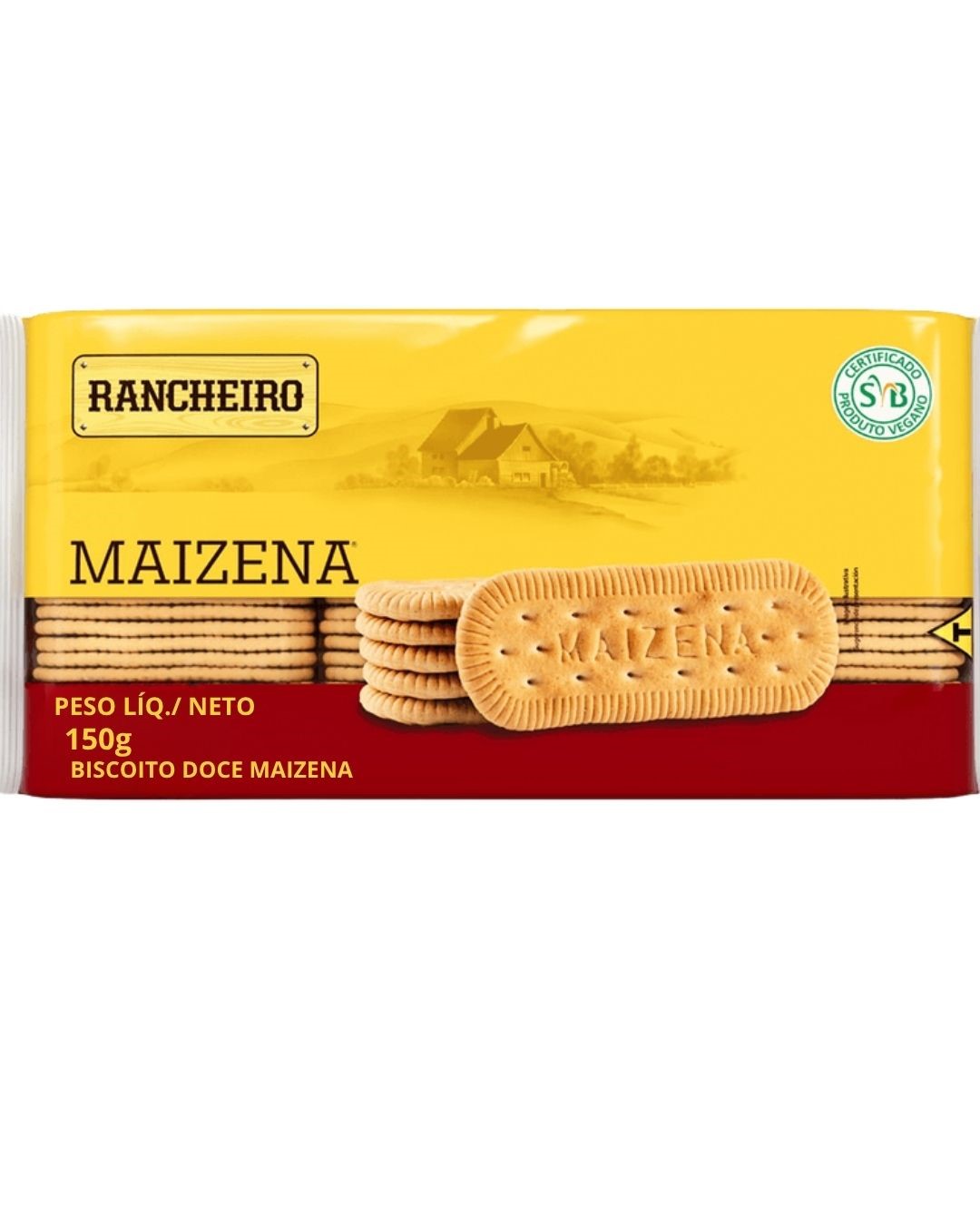 RA BISCOITO RANCHEIRO MAIZENA 150G