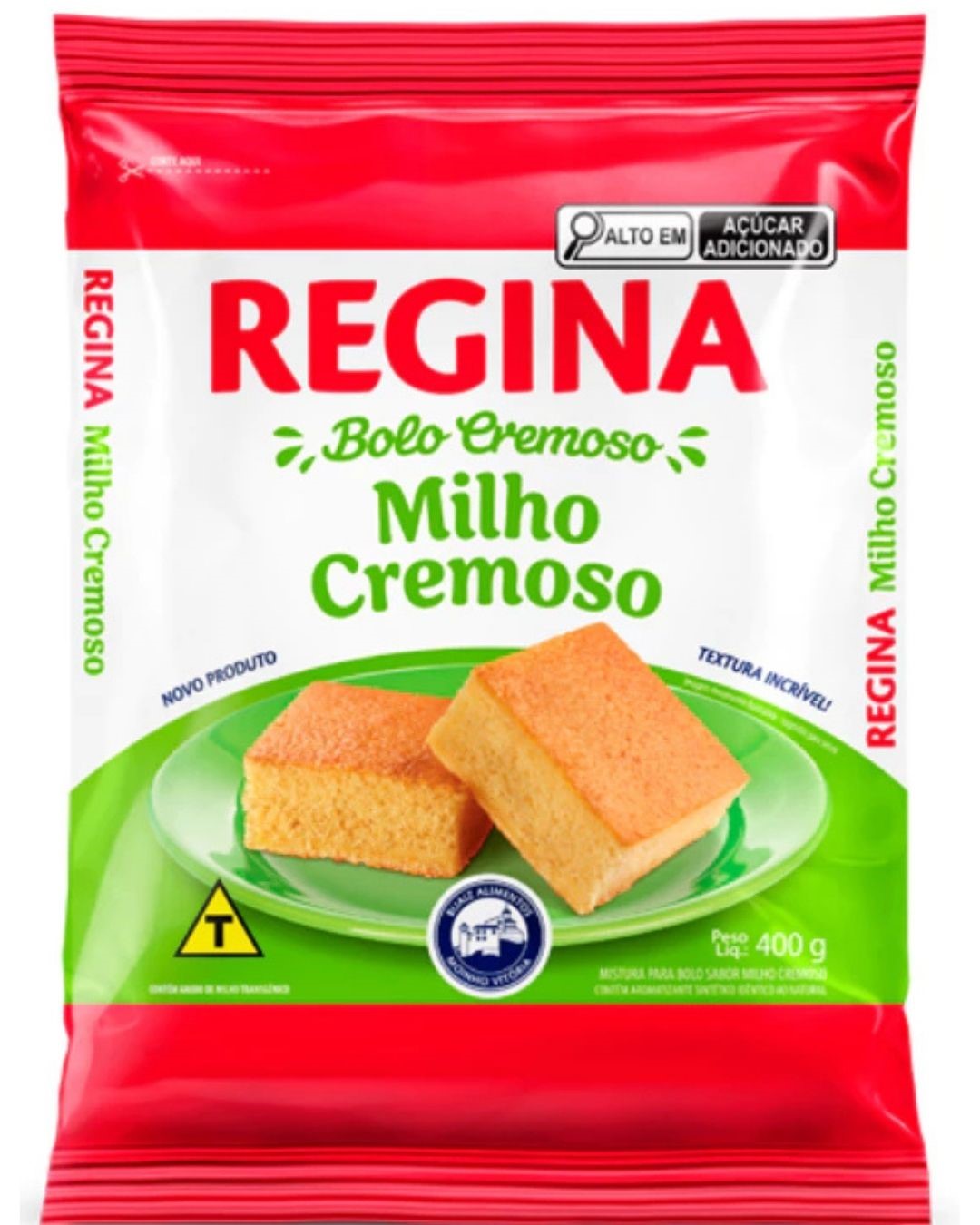BZ MIST BOLO REGINA 400 G MILHO CREMOSO