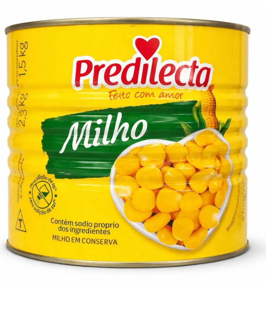 MILHO VERDE LATA 1.5 KG PREDILECTA