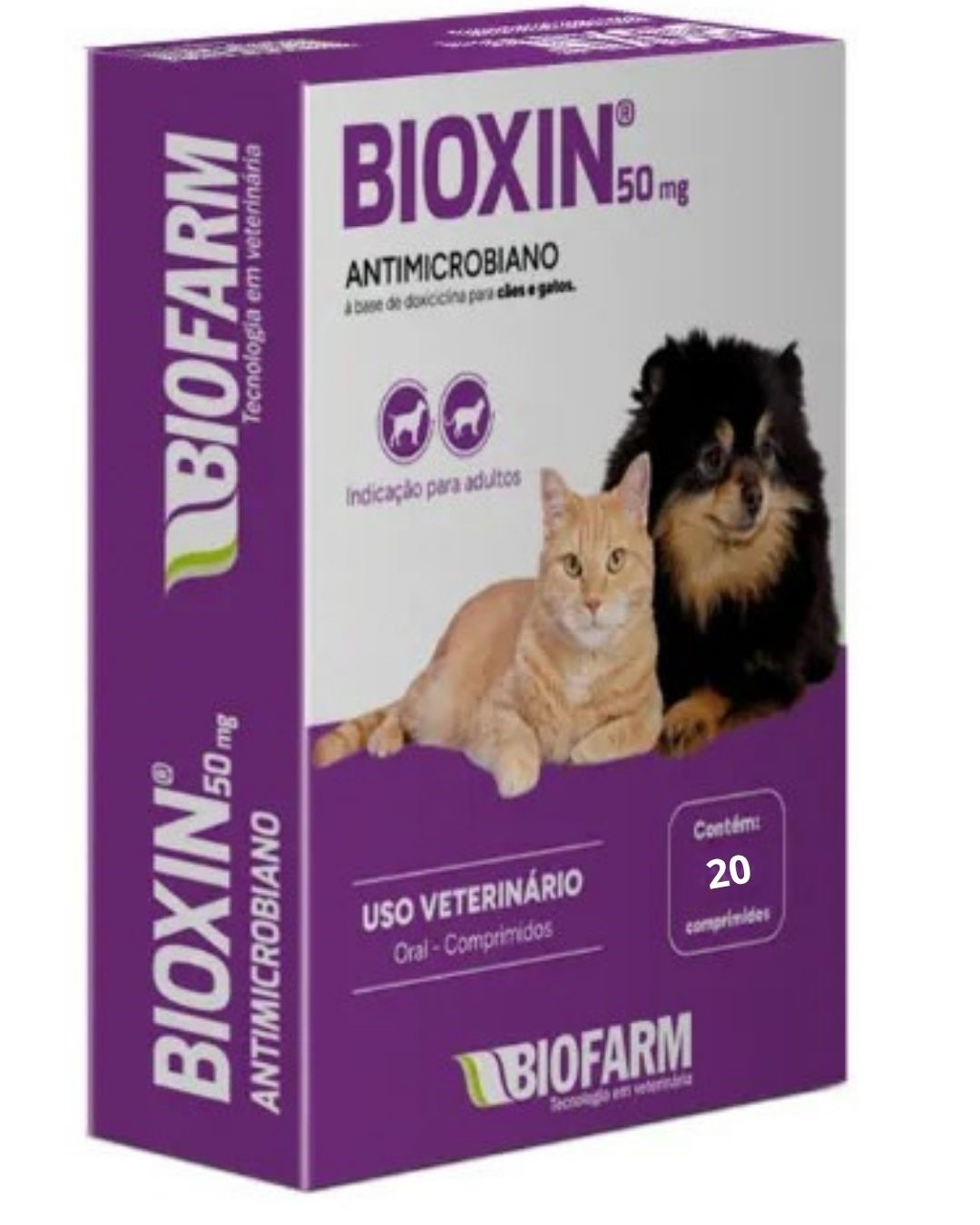 BIO ANTIMICROBIANO BIOXIN 50MG 20X14UN