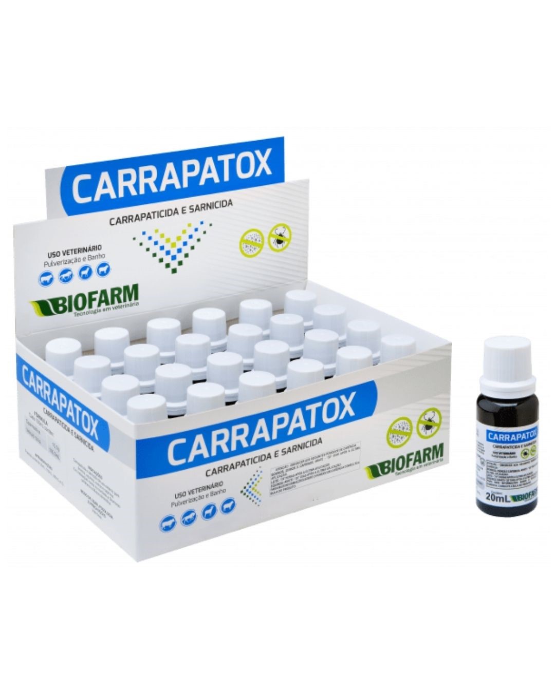 BIO CARRAPATICIDA CARRAPATOX 20ML