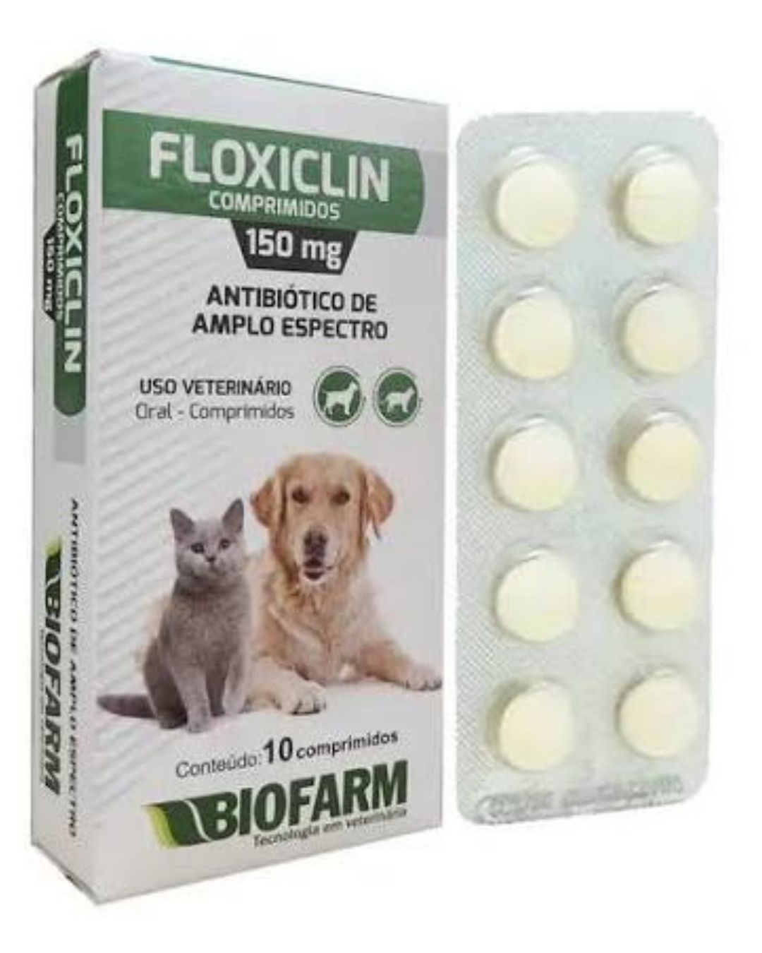 BIO ANTIBIOTICO FLOXICLIN 150MG 24X10UN