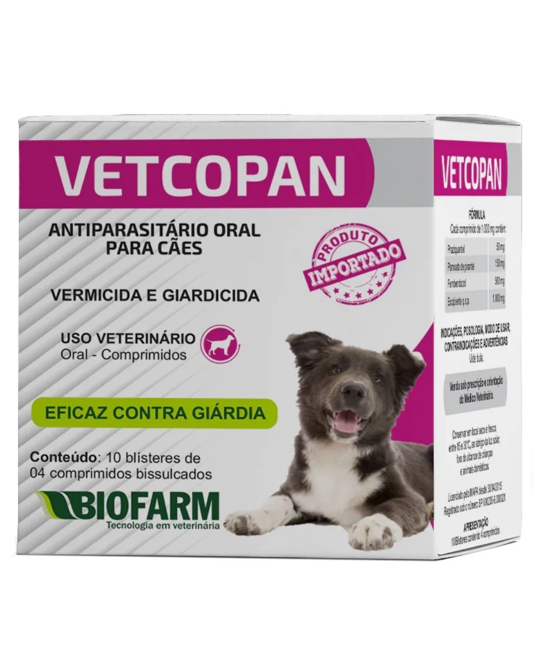 BIO ANTIPARASITARIO VETCOPAN 10X4UN