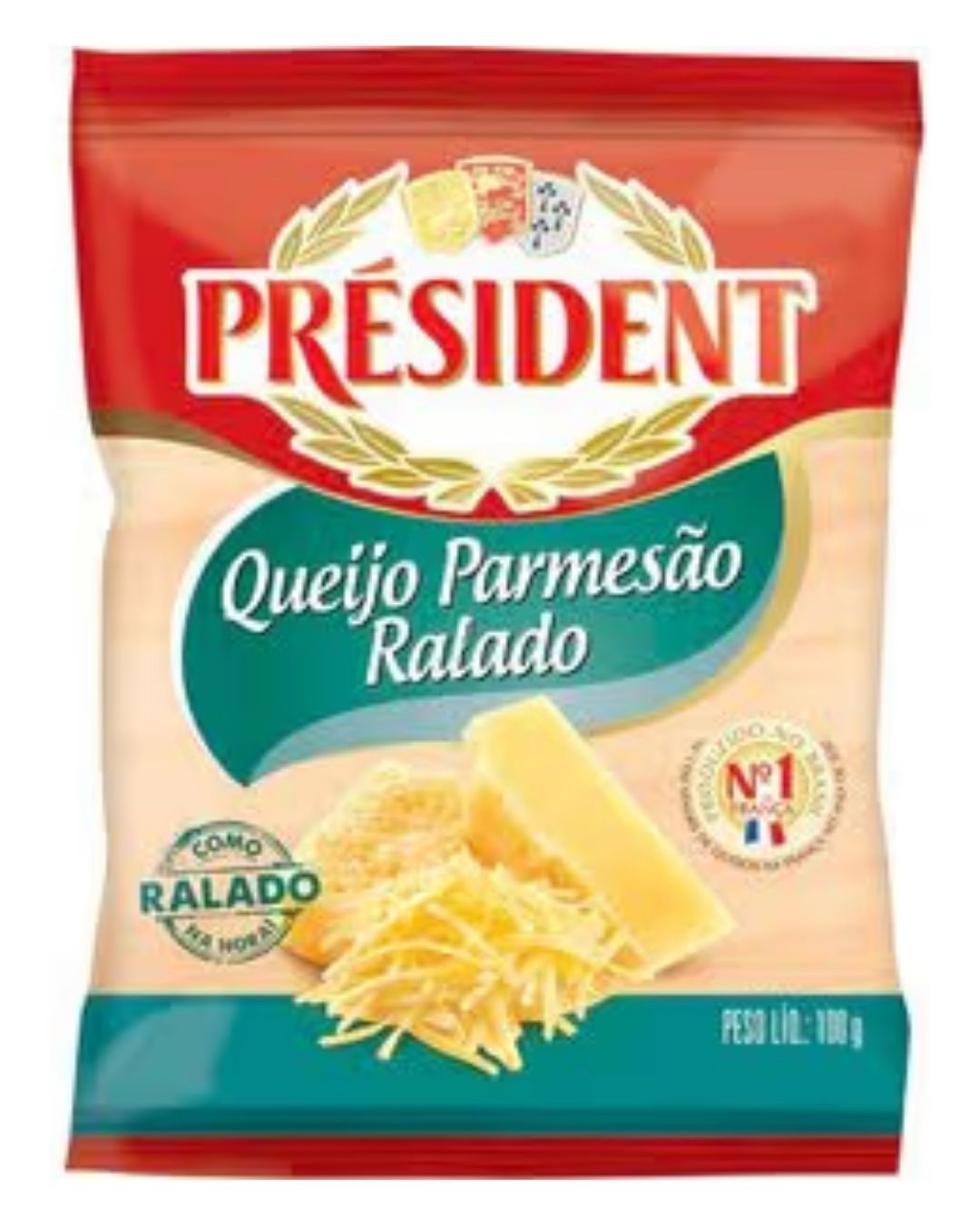 QUEIJO RALADO PARMESAO 100G PRESIDENT