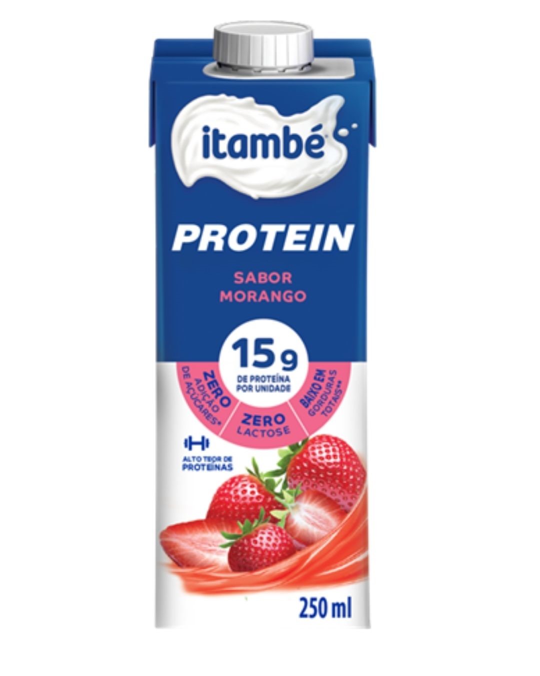 BEBIDA ITAMBE WHEY MORANGO 250ML