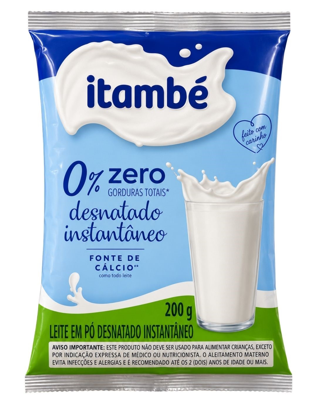 LEITE EM PO DESNATADO 200G ITAMBE