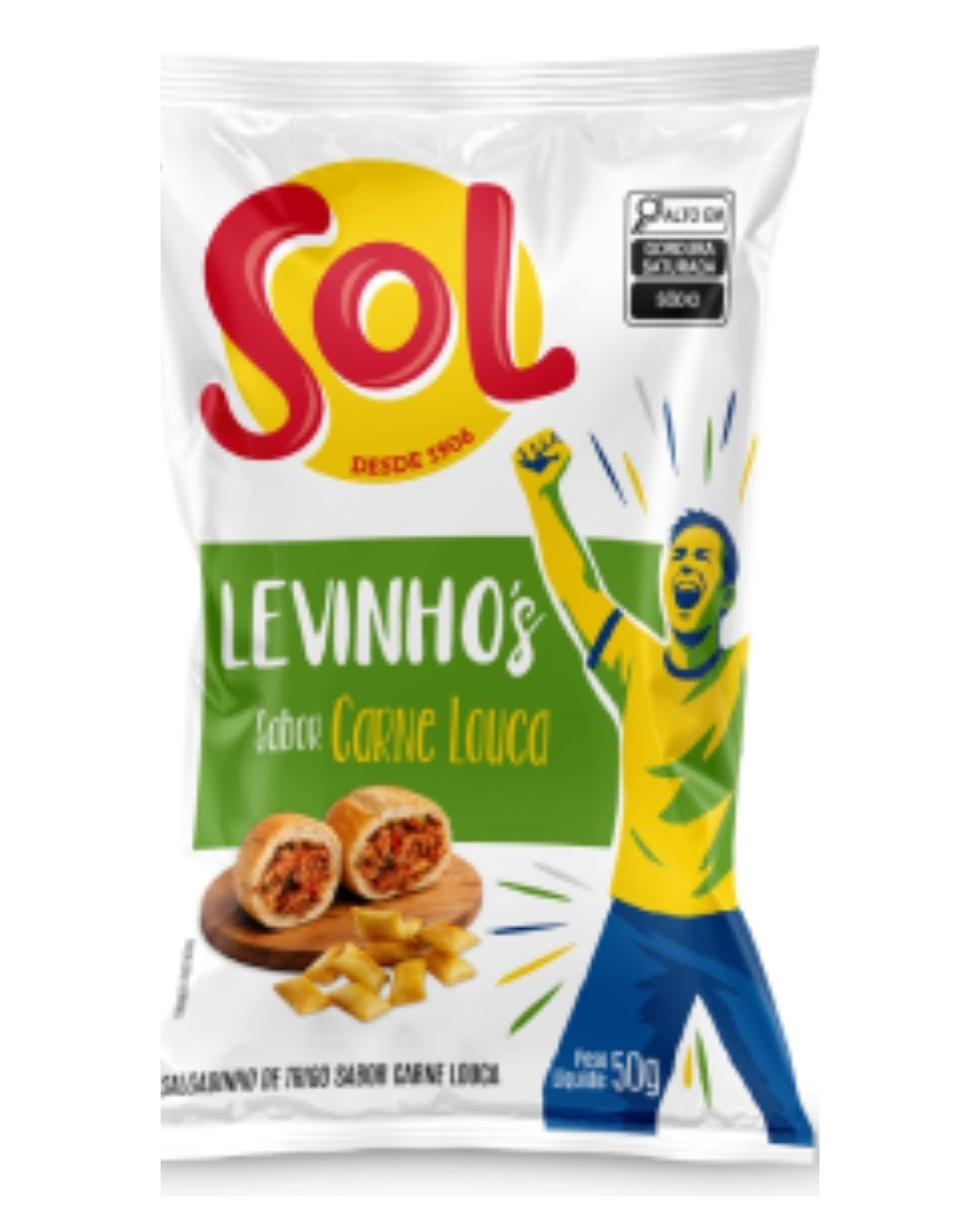 JM SALGADINHO LEVINHOS 50 G CARNE LOUCA