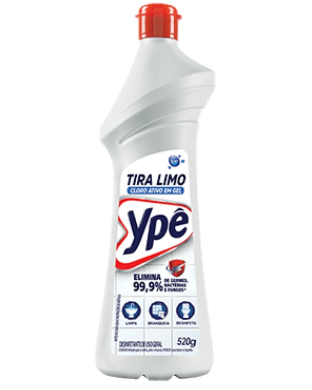 YPE TIRA LIMO GEL 520G CLORO