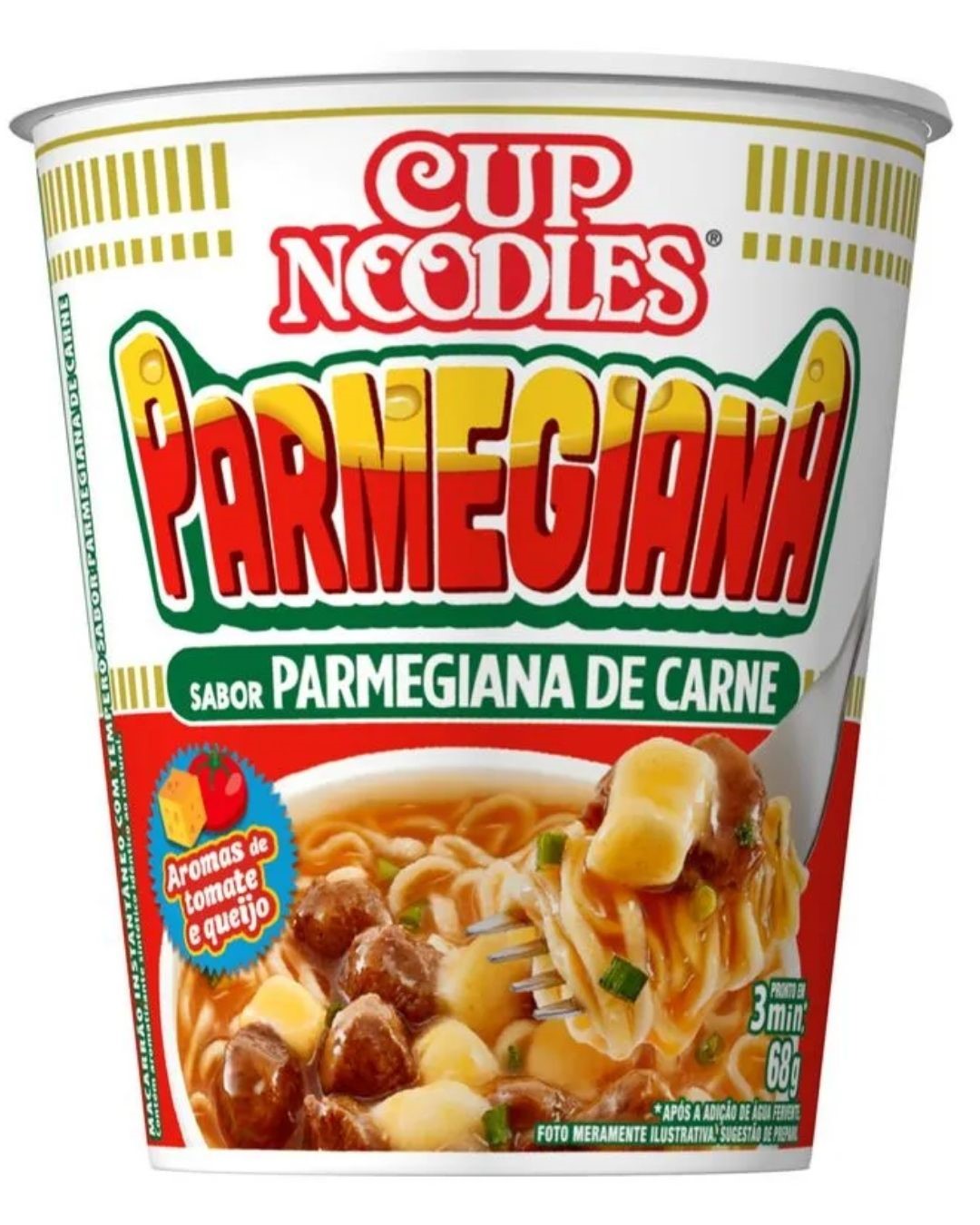 CUP NOODLES 68G NISSIN PARMEGIANA
