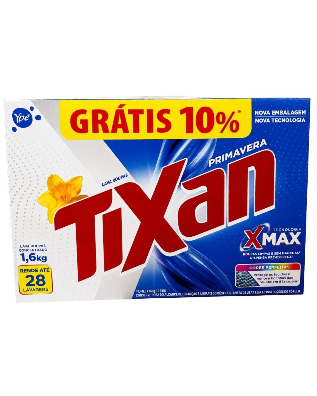 YPE LAVA ROUPAS TIXAN 1,6KG PRIMAV PROMO