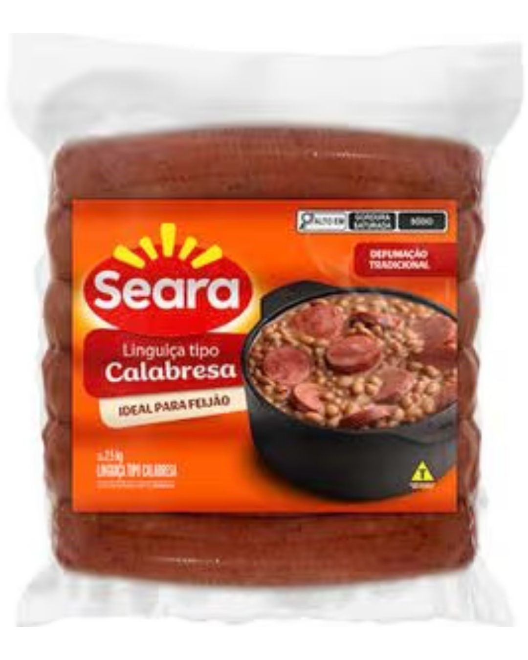 LINGUICA CALABRESA SEARA 2,5KG