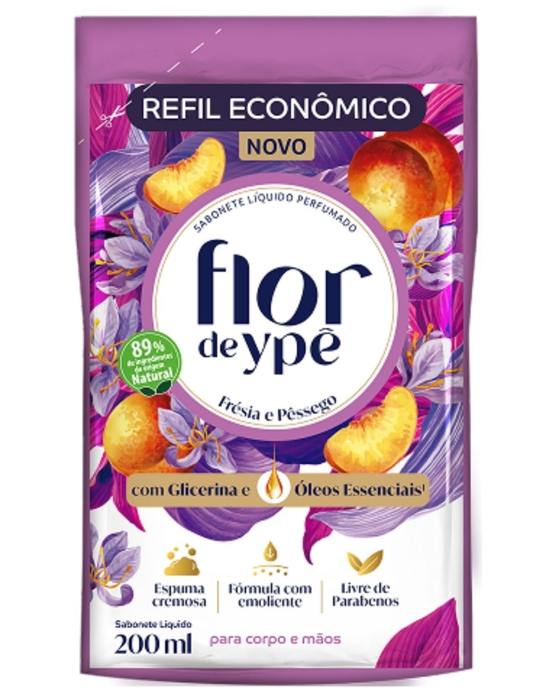 YPE SABONETE FLOR YPE 200ML LQ SC PESSEG