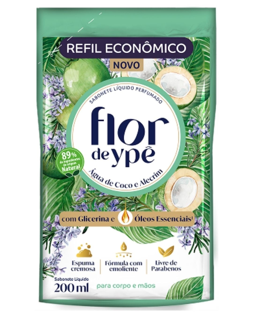 YPE SABONETE FLOR YPE 200ML LQ SC COCO
