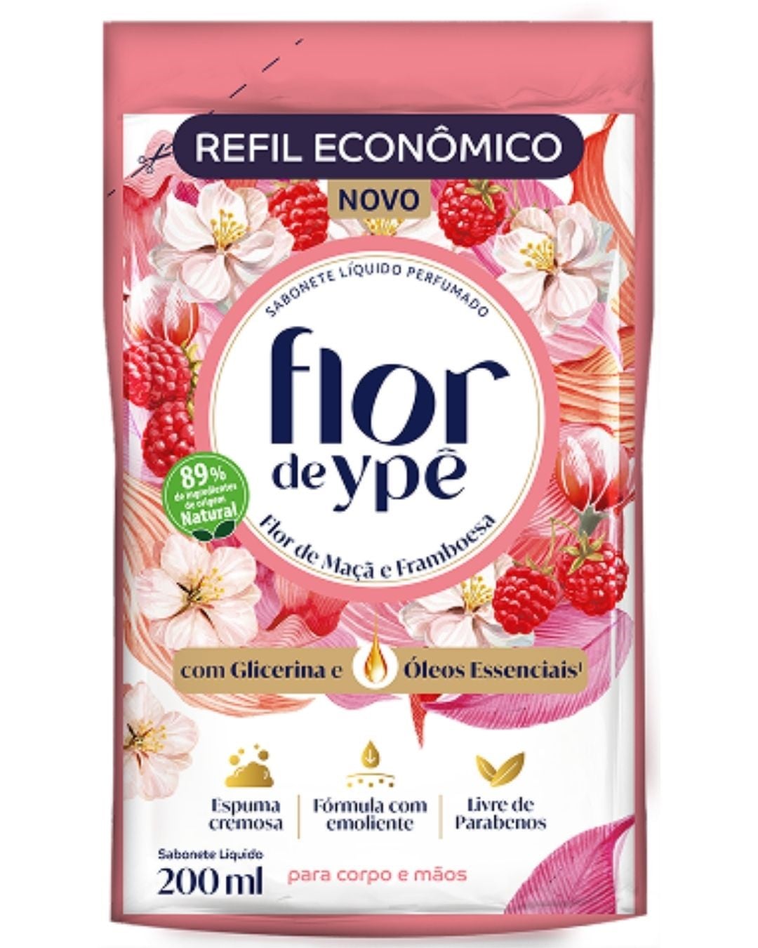 YPE SABONETE FLOR YPE 200ML LQ SC MACA