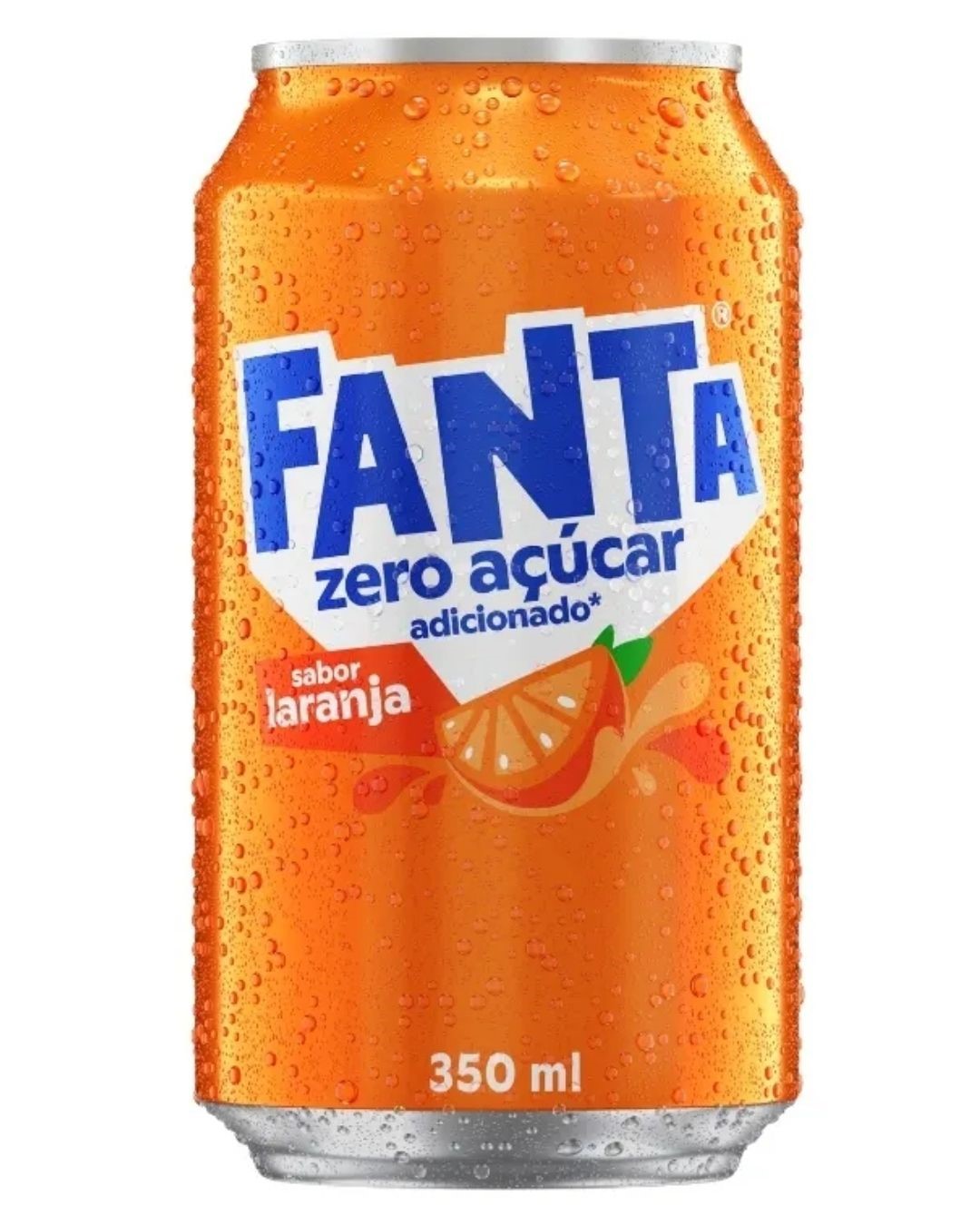 REFRIGERANTE FANTA LT 350ML LARANJA ZERO