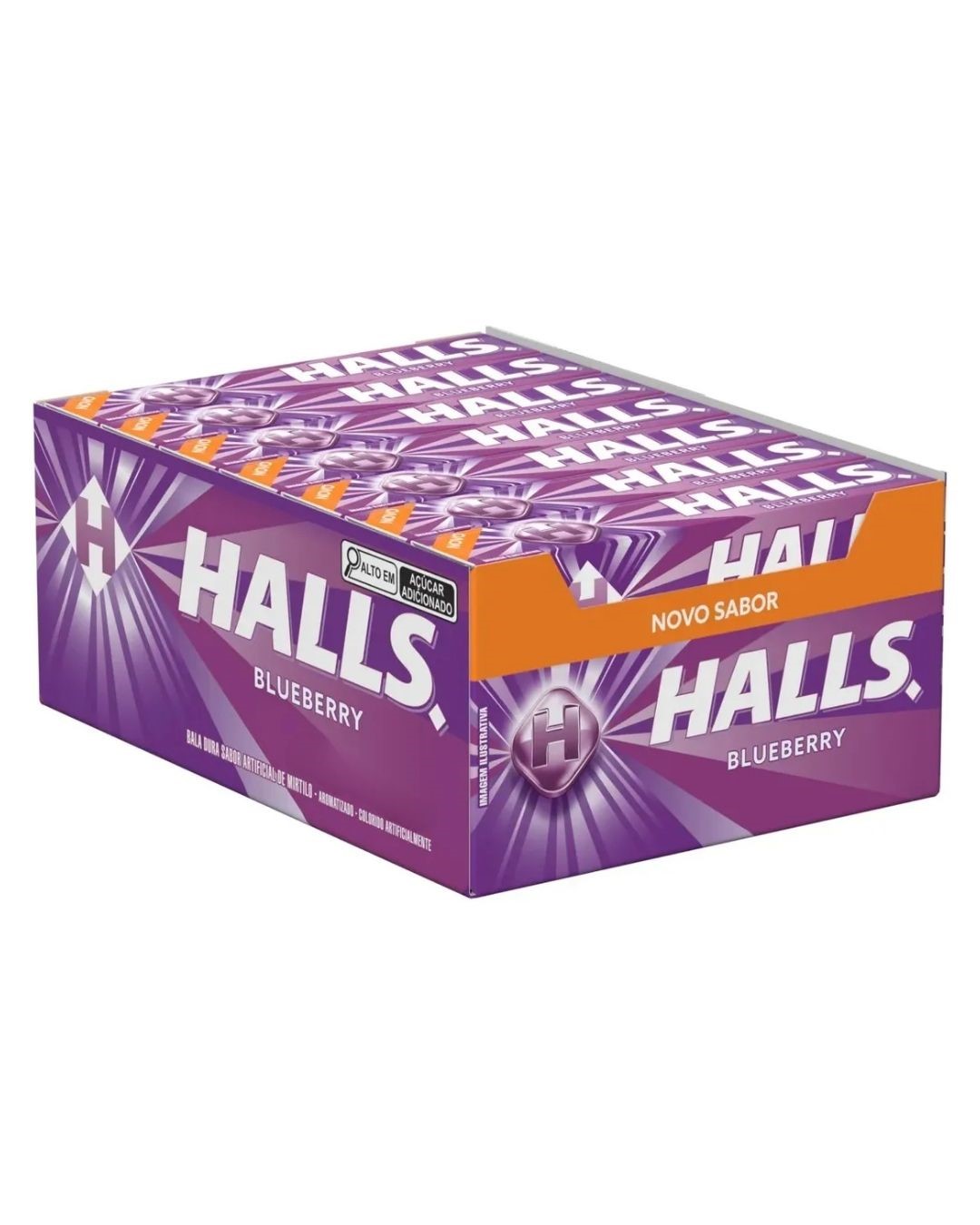 DROPS HALLS BLUEBERRY 28G