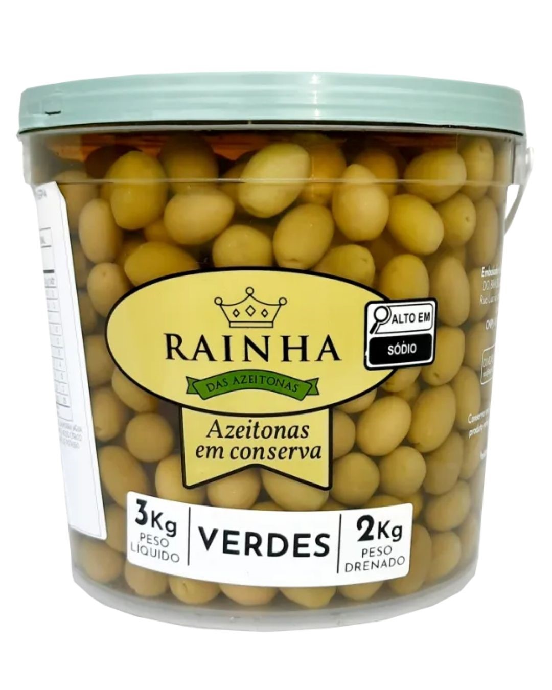 AZEITONA VERD C/CAROC RAINHA BD 2KG