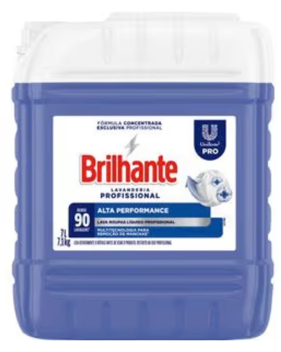 LAVA ROUPAS BRILHANTE PROFISSIONAL 7L