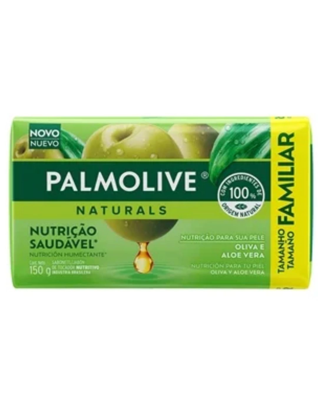 SABONETE PALMOLIVE ALOE/OLIVA 150G
