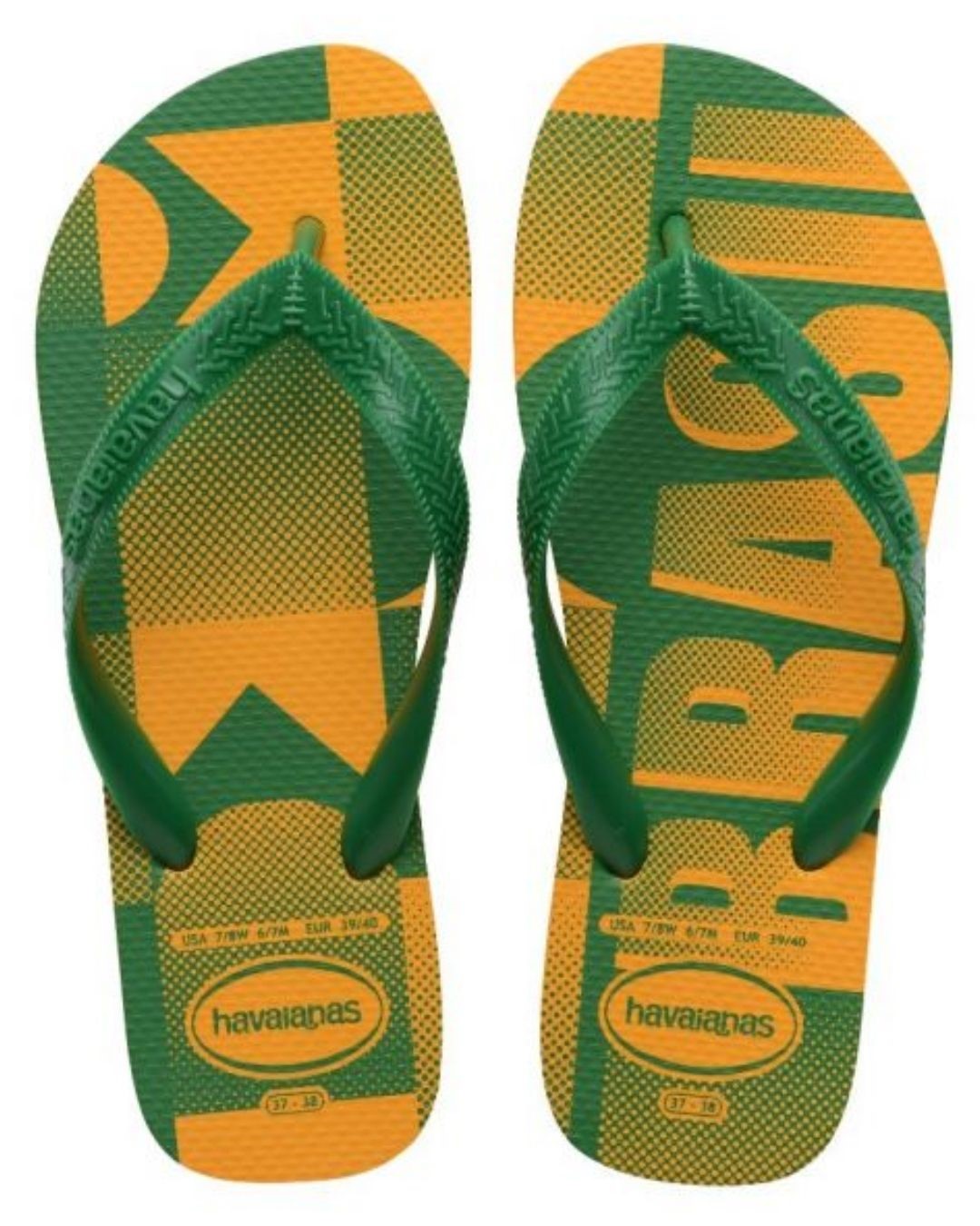 SAND. HAVAIANAS VAI BRASIL AMARELA 41/42
