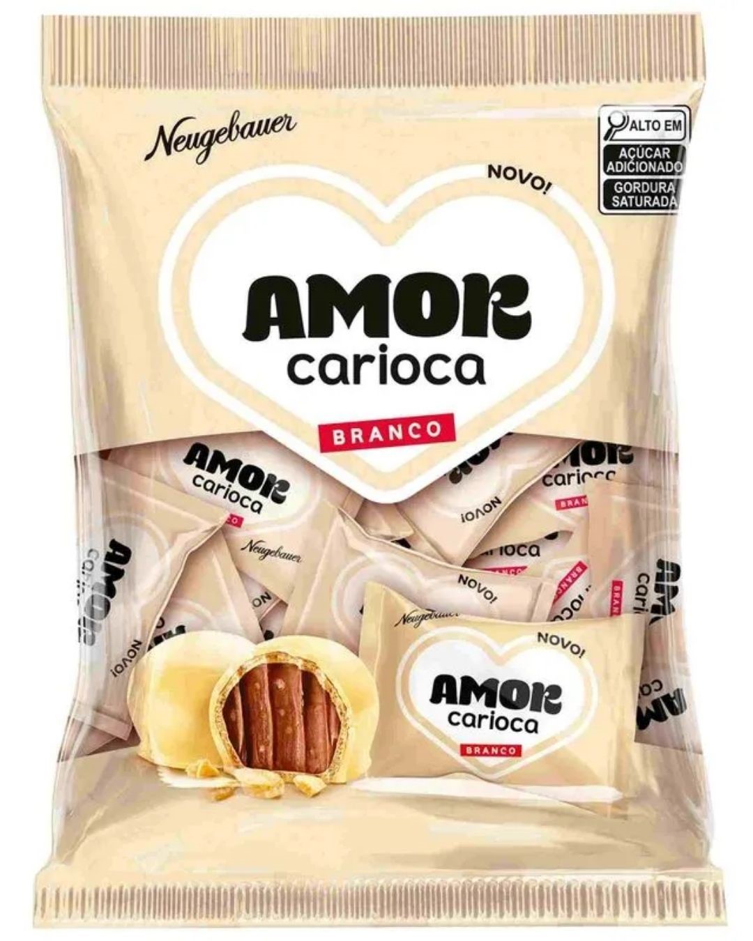 BOMBOM AMOR CARIOCA BRAN NEUGEBAUER 500G