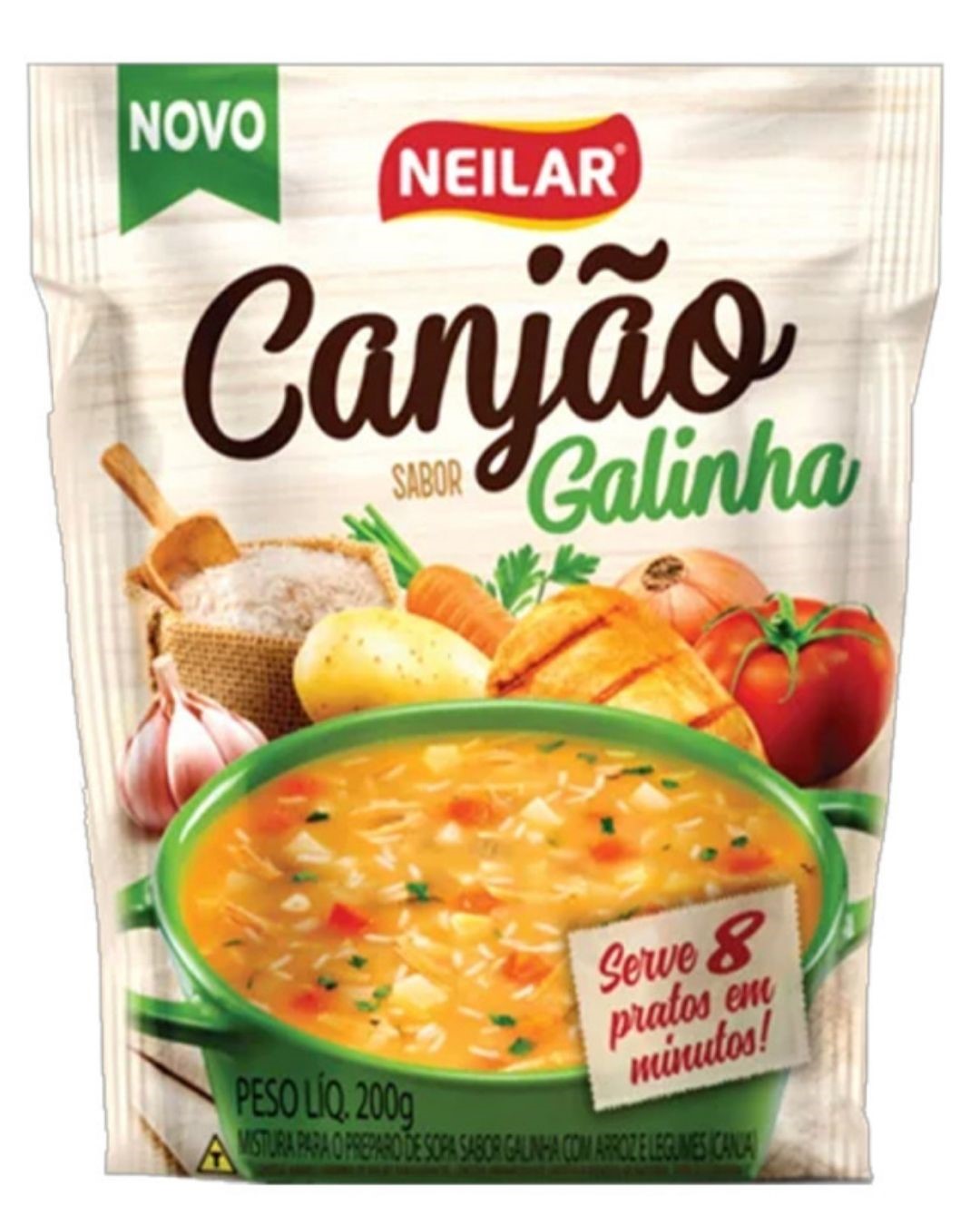 CANJAO NEILAR 200G GALINHA E ARROZ