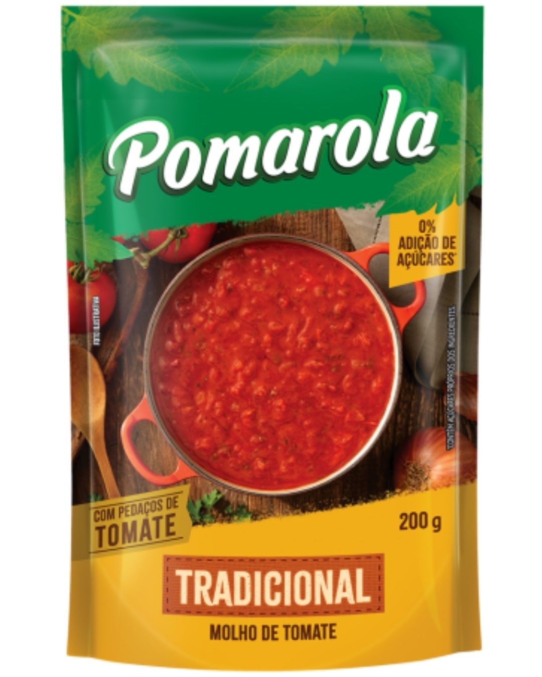 MOLHO TOMATE POMAROLA 200G SCH