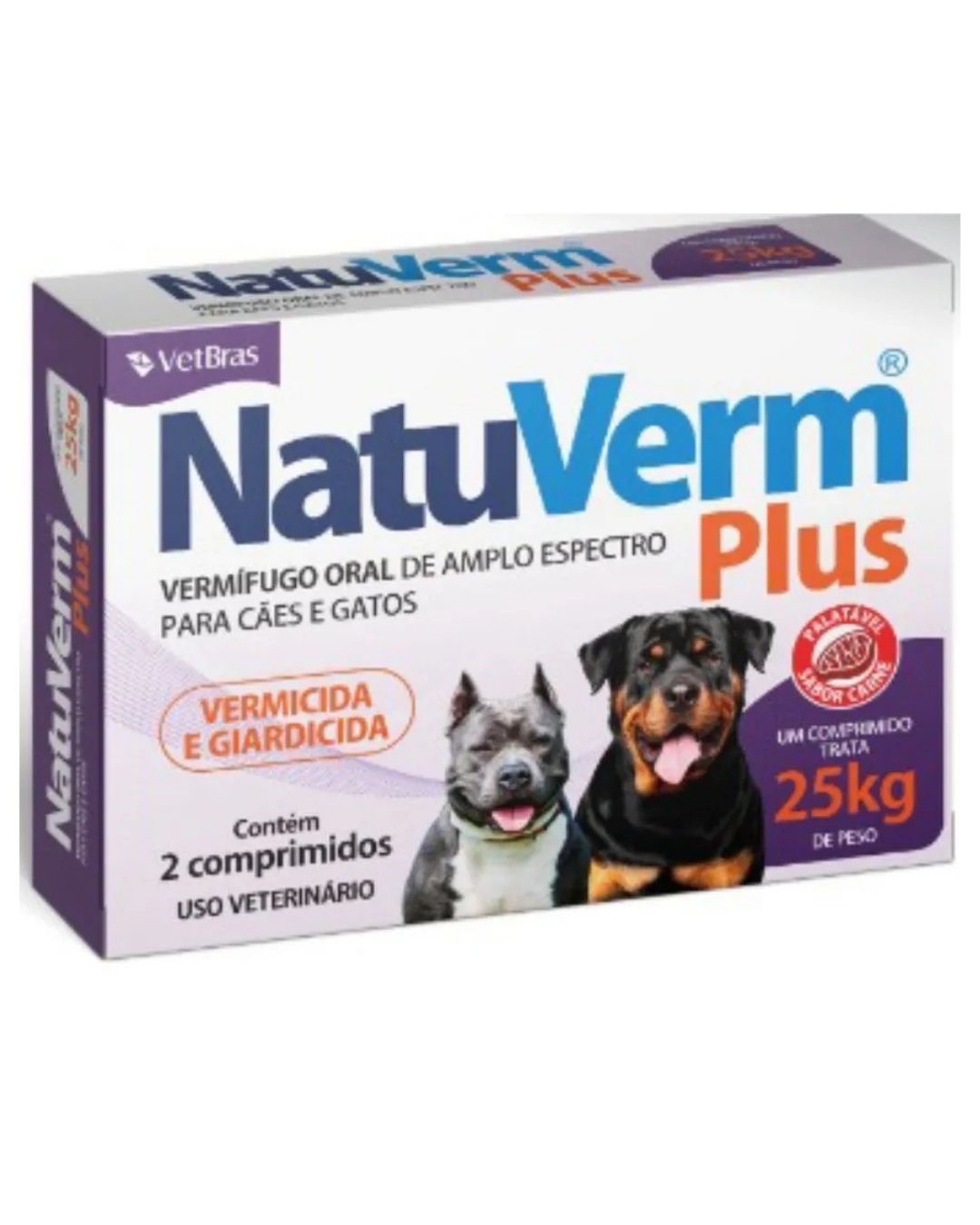 VET VERMIFUGO NATUVERM PLUS 2 COMP