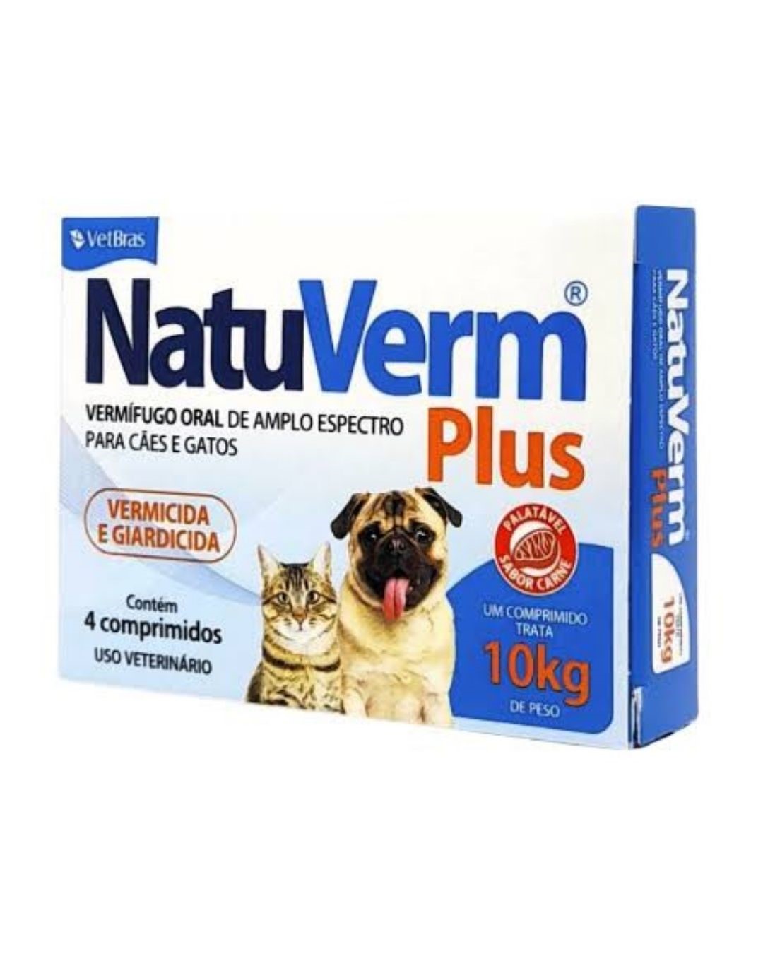 VET VERMIFUGO NATUVERM PLUS 4 COMP