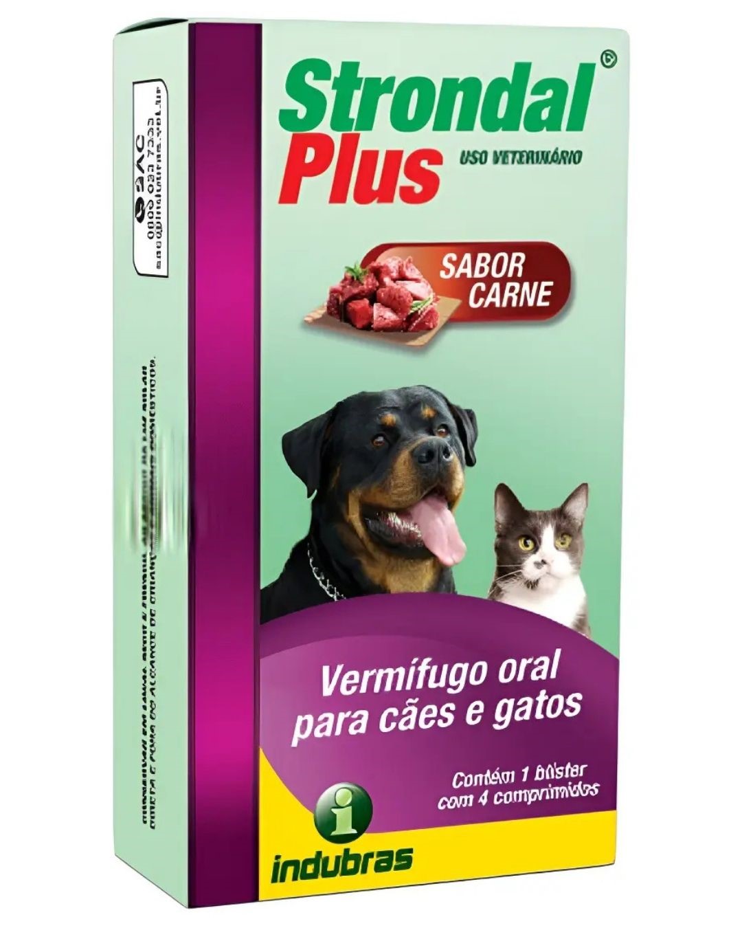INDU VERMIFUGO STRONDAL PLUS 4 COMP