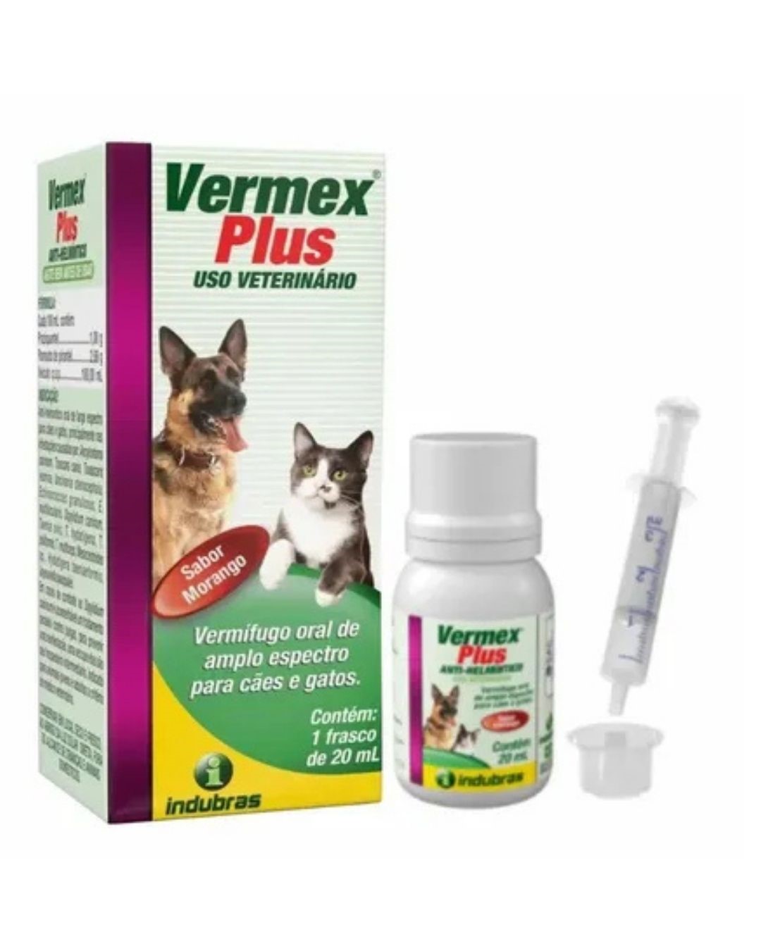 INDU VERMIFUGO VERMEX PLUS 20ML