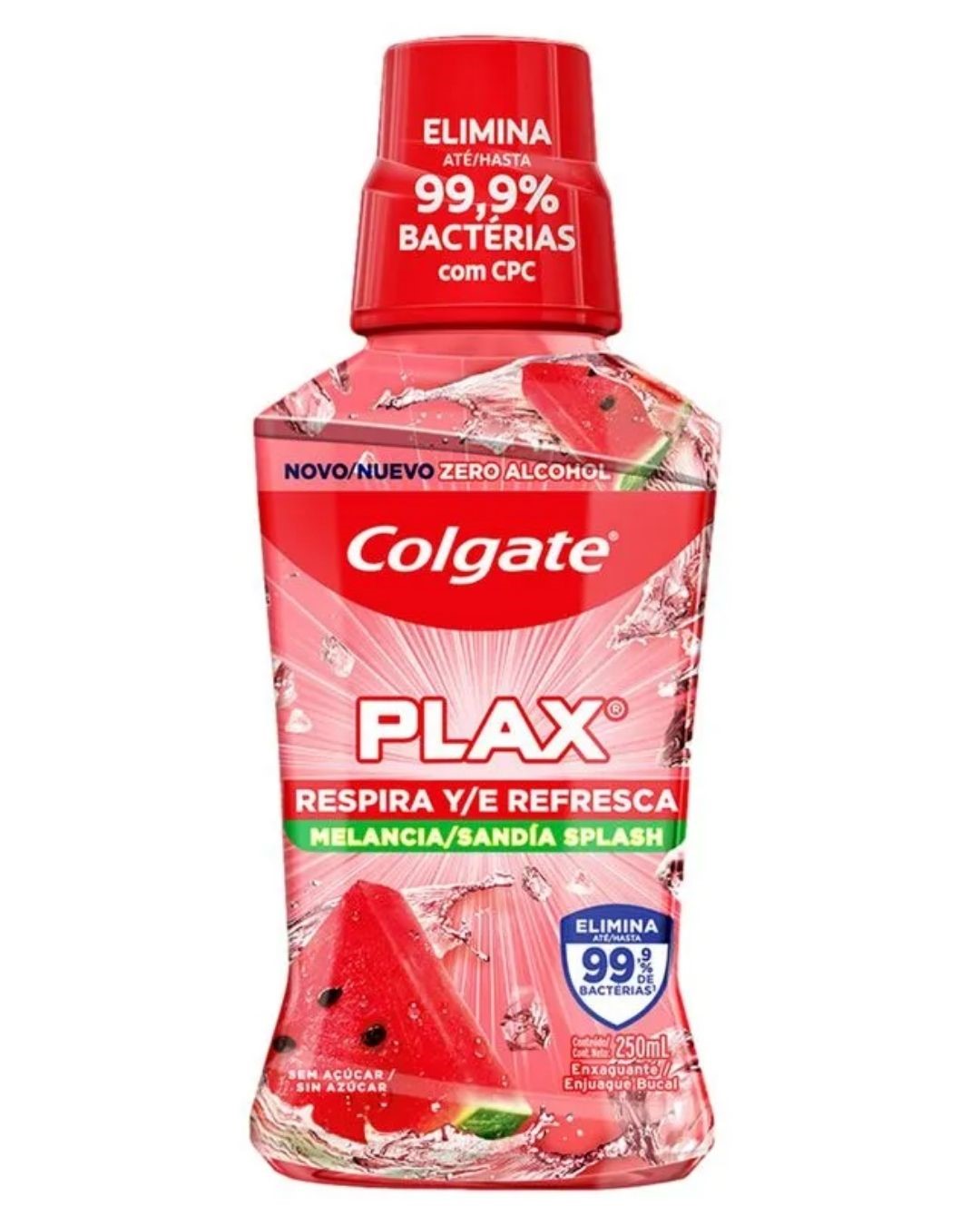 ENXAGUANTE COLGATE PLAX 250ML MELANCIA
