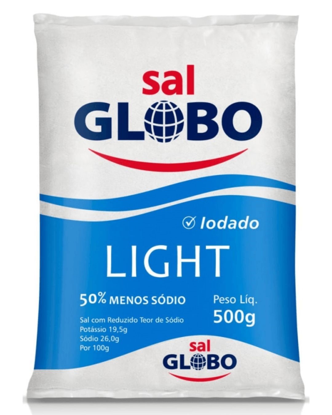 SAL GLOBO MARINHO REFINADO LIGHT 500G