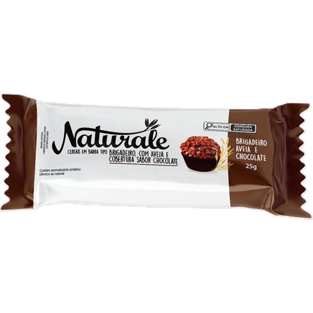 BARRA DE CEREAIS NATURALE BRIGADEIRO 25G