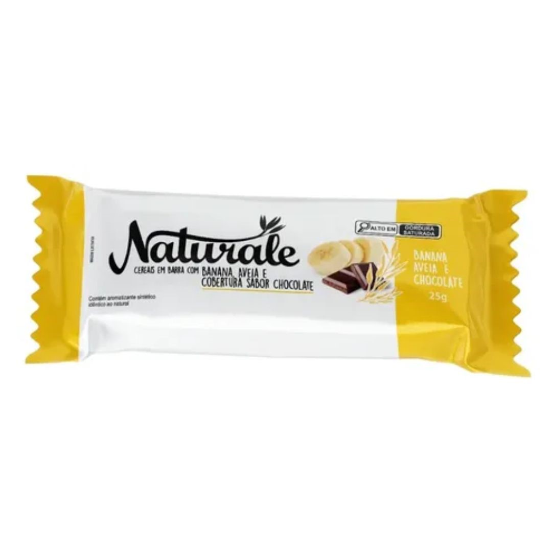 BARRA DE CEREAIS NATURALE BANANA 25G
