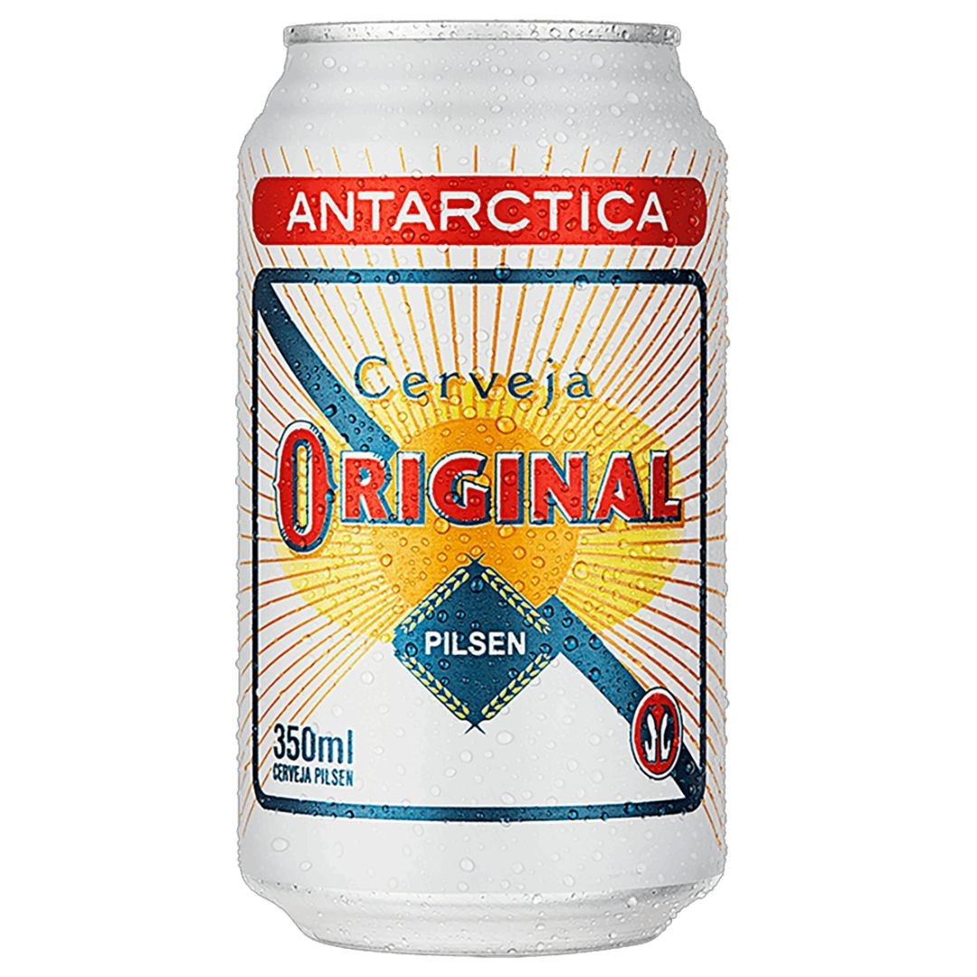 CERVEJA ANTARTICA ORIGINAL  LATA 350 ML