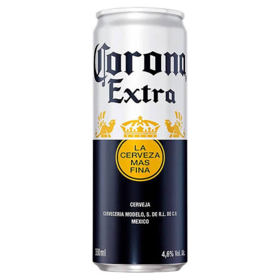CERVEJA CORONA EXTRA LATA 350 ML