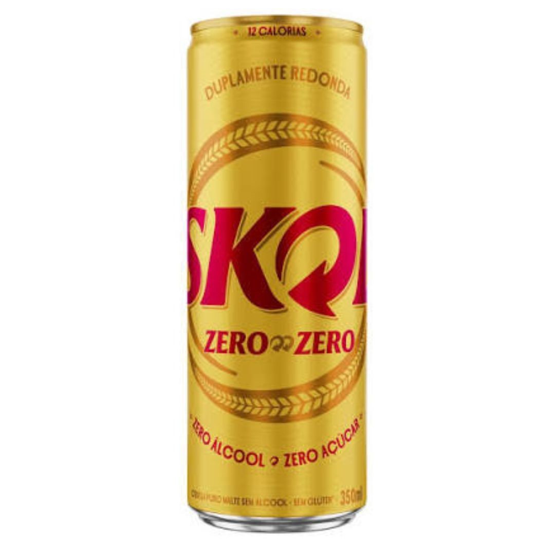 CERVEJA SKOL ZERO ACUCAR/ALCOOL LT 350ML