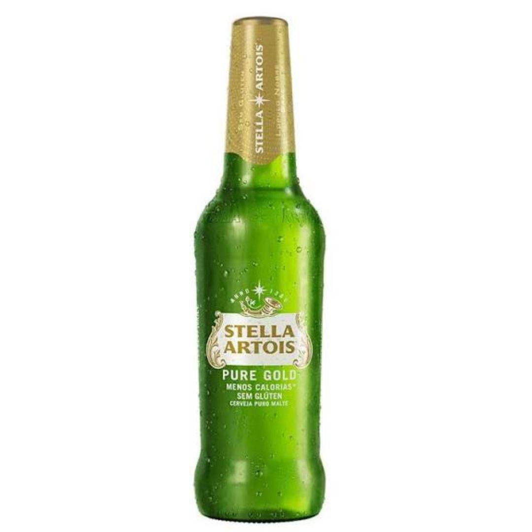 CERVEJA STELLA PURE GOLD LONGNECK 600ML
