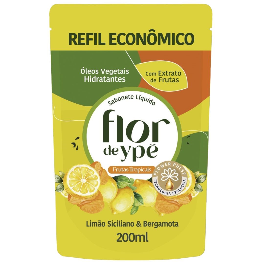 YPE SABONETE FLOR YPE 200ML LQ SC LIMAO