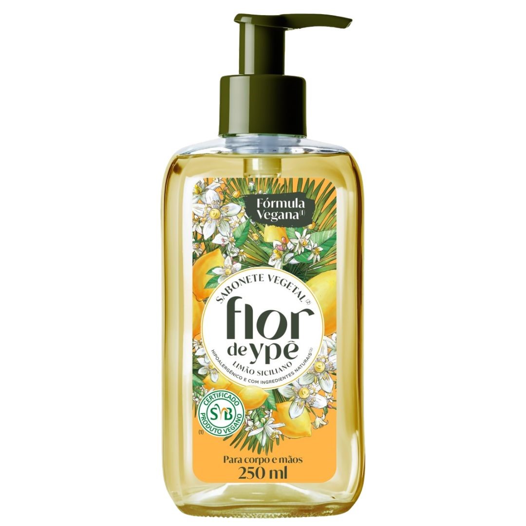 YPE SABONETE FLOR YPE 250ML LQ LIMAO SIC