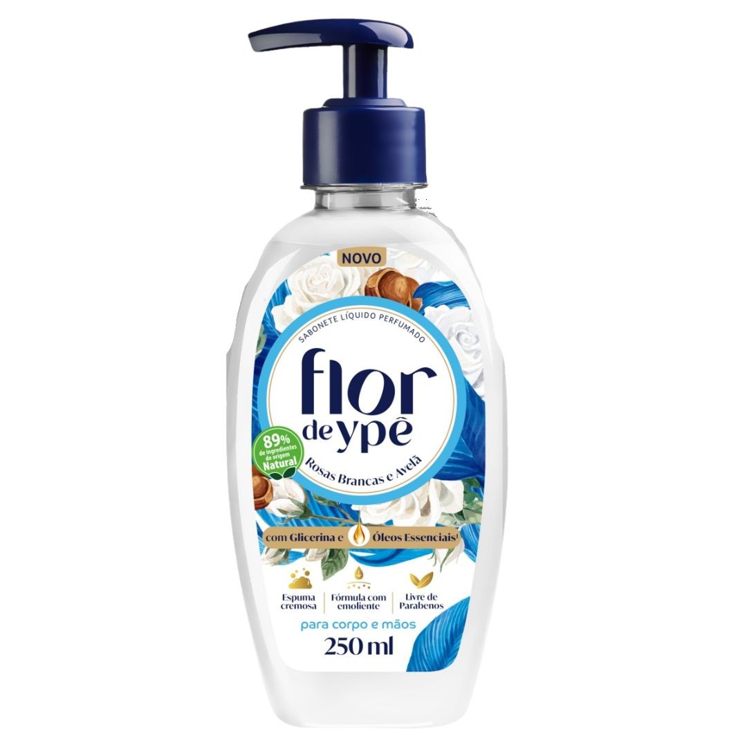 YPE SABONETE FLOR YPE 250ML LQ R. BRC PU