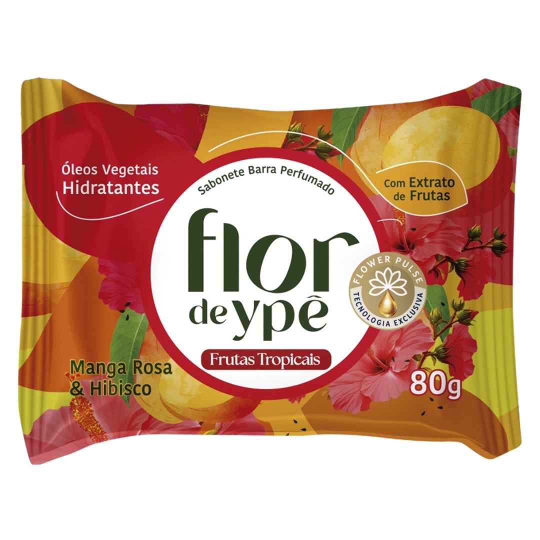 YPE SABONETE FLOR YPE 80G MANG ROSA