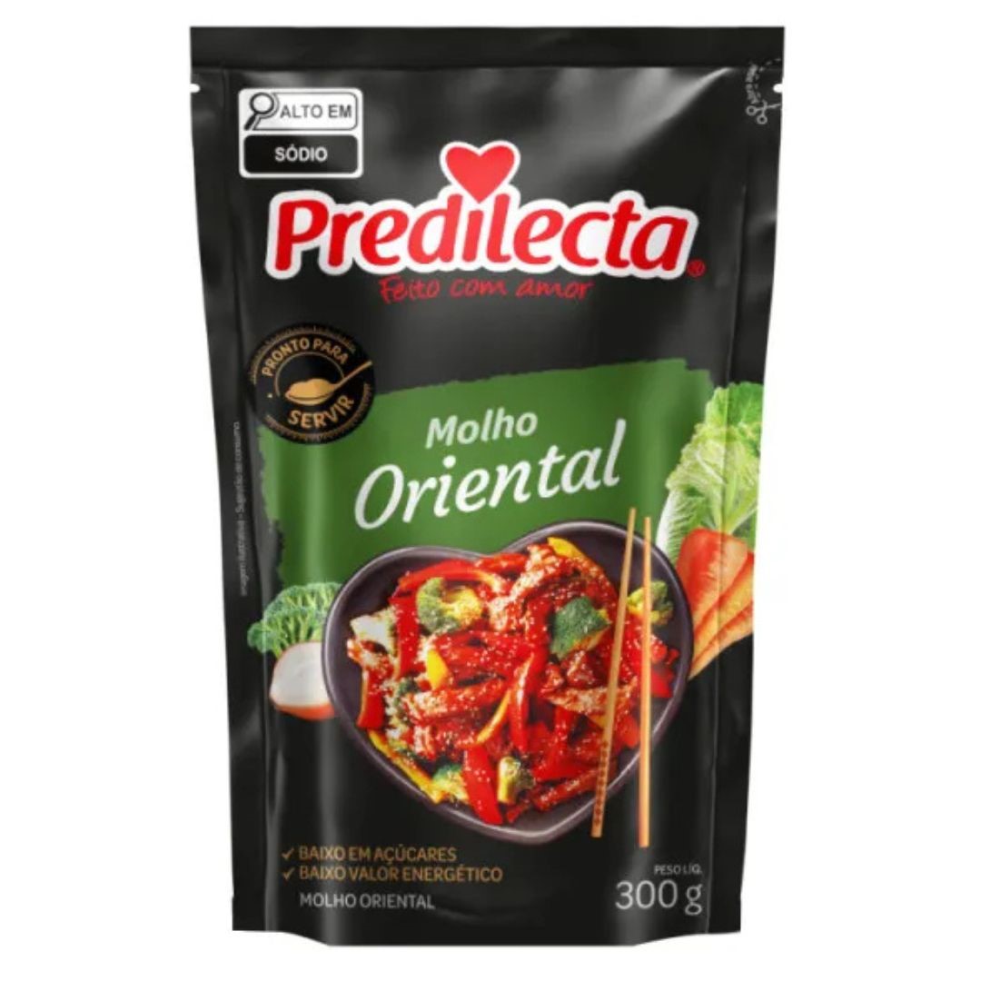 MOLHO ORIENTAL 300G PREDILECTA