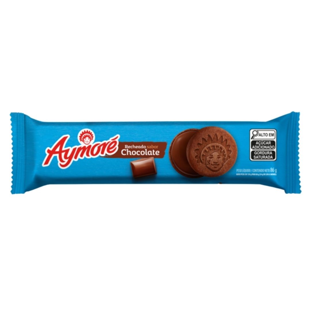 BISCOITO AYMORE 86G CHOCOLATE