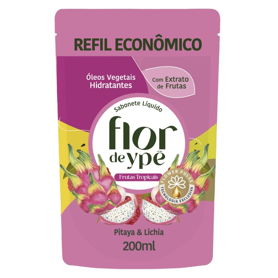 YPE SABONETE FLOR YPE 200ML LQ SC PITAYA