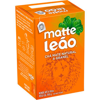 CHA MATTE LEAO 100 G GRANEL