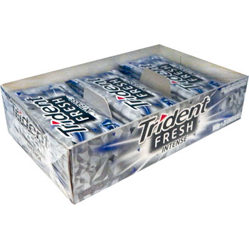 CHICLETE TRIDENT FRESH INTENSE